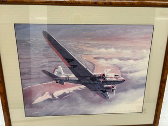 AMERICAN AIRLINES VINTAGE PRINT 27x29