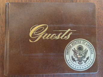 United States Embassy Signed Guest Book
