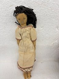 17 INCH INDIAN CLOTH DOLL
