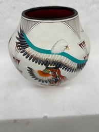 ELIZABETH MEDINA  ACOMA POT 6 INCH OPENING X11