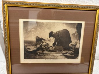 10 X 12 CURTIS POTTER PHOTO FRAMED