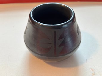 BLACK ON BLACK MARIE? Indistinguishable 2 1/4 OPENING  X 3