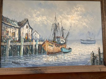 24x36 O/C SIGNED FLORENCE