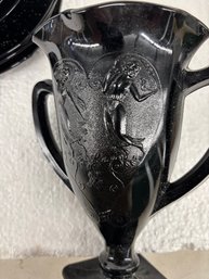 Lot Of BLACK AMETHYST GLASS