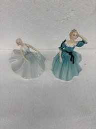 2 ROYAL DOULTON LADYS