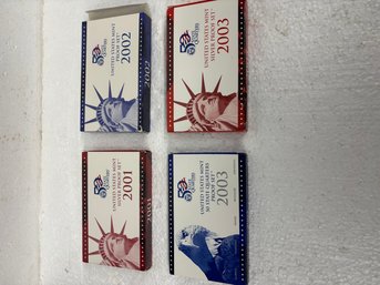 2001,2002,2003 COIN LOT