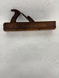 ANTIQUE PLANE SIGNED AND DATED