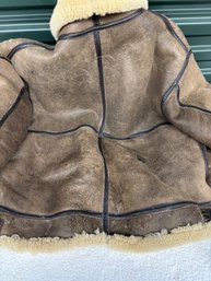 REAL WWII BOMBER/PILOT JACKET?  MARKED ARMY AIR CORPS