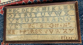 Early Framed Sampler -