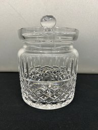 Waterford Biscuit Jar  - 7 Inch