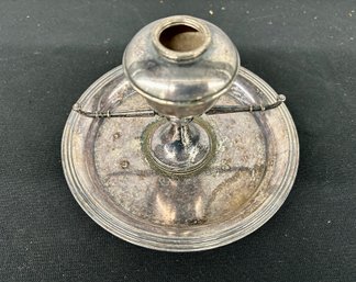 Tiffany And Co. Silver Plate Lamp? Piece