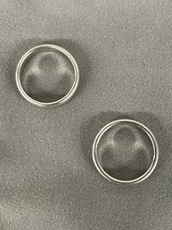 Two Tiffany &co Platinum Wedding Bands