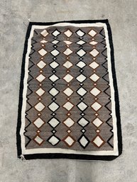 Native American Geometric Scatter Rug - 34x55