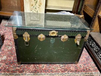 Steamer Trunk / Coffee Table - 20x34x22