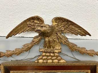 Recency Style Mirror With Gilded Eagle