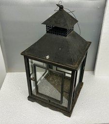 Reproduction Wood / Metal Lantern  - 13x25
