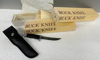 Two Buck Knife Personal Model 118 With Sheath