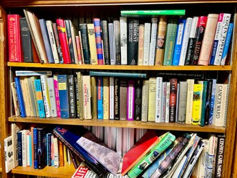 Three Shelves Of Books - Political And More