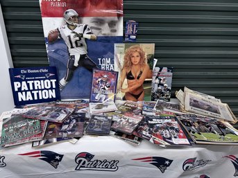 NE Patriots Ephemera Lot