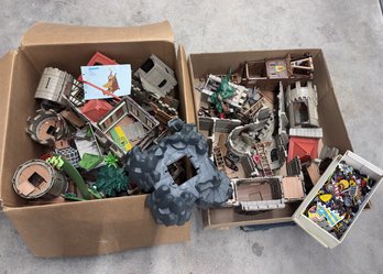 Vintage Play-mobile Castle Set