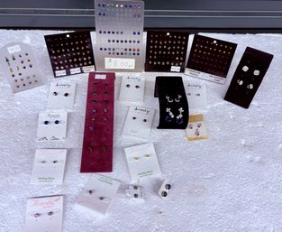 Studs - Mostly Semi-precious Stones