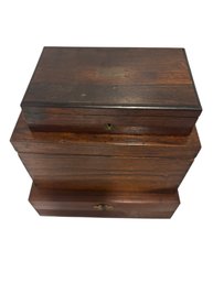 Three Wooden Boxes