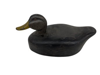 WOODEN CARVED/PAINTED DECORATED DECOY