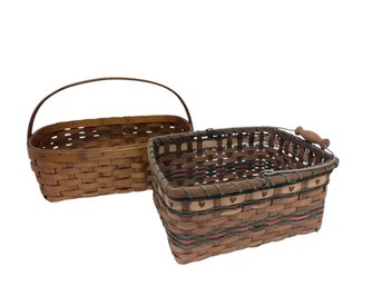 Two Baskets With Handles