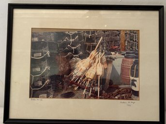 Framed Photograph Signed By The Photographer