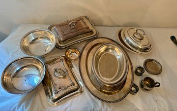 Lot Of Silver Plate