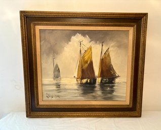 Signed Oil On Canvas - 19x24