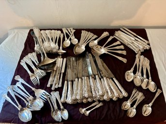 Lot Of Silver Plate Flatware Mostly Elkinton Co.
