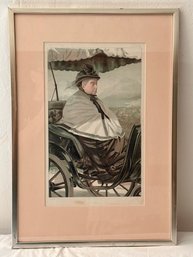 Queen Victoria Vanity Fair Framed Print -14.5x21