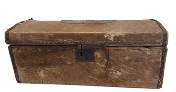 Hide Covered Dome Top Trunk - 16x30x13