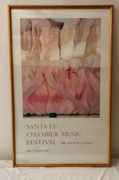 Santa Fe Chamber Music Festival Poster - 25x40