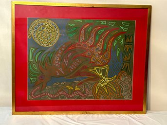 The Early Bird Catches The Worm - 27x32.5