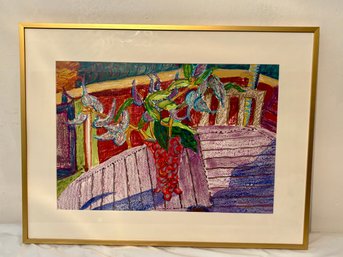 Milkweed Pods Green Leaves