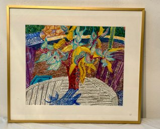 Milkweed Pods Yellow Leaves