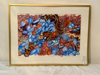 Mussel Shells And Seaweed