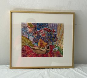 Duck Decoy Fall Flowers