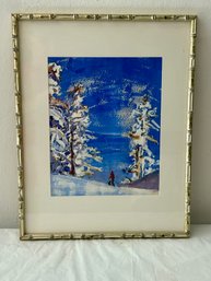 Sky Between The Trees - Unsigned - 14.5x19