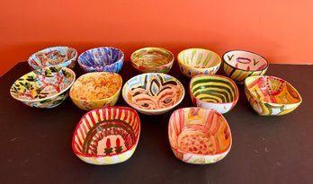 Mary Rhinelander McCarl Decorated Bowls