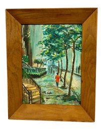 Signed Perkins Framed Painting - 15x20