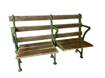 Vintage Double Stadium Seat