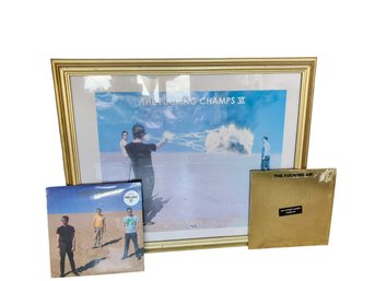 Poster And 2 Albums - The F-n Champs