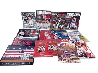 Boston Red Sox Celebration Ephemera Lot