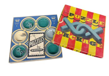 Vintage Puzzle Package By Pressman Toy Corp.
