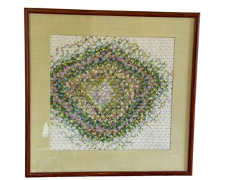 Mary McCarl Framed Quilt - 25x25