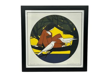 1980 Signed And Numbered Will Barnet Print