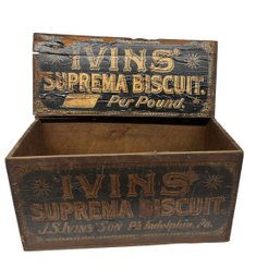Ivins Biscuit Box - 11x22x12